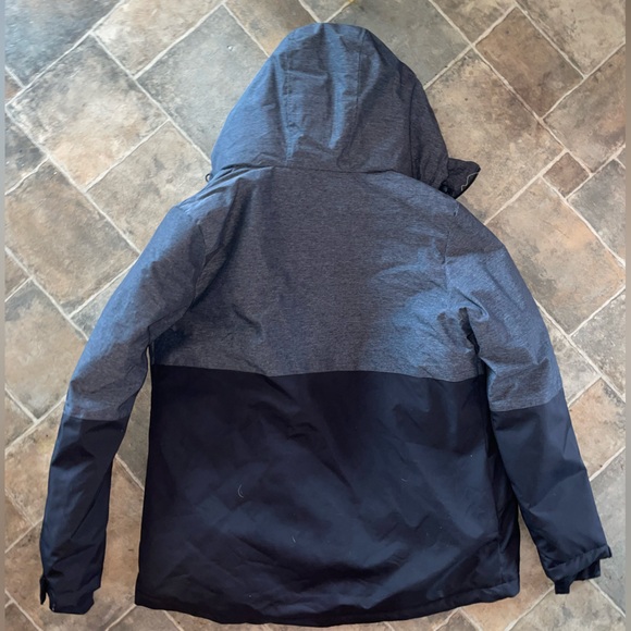 New Athletic Works winter jacket coat grey and black. Worn once/ too small - Picture 5 of 5